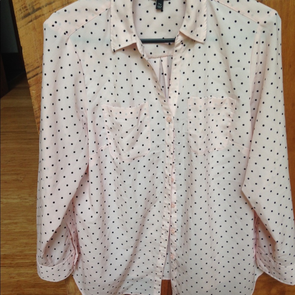 Talbots dress button down blouse